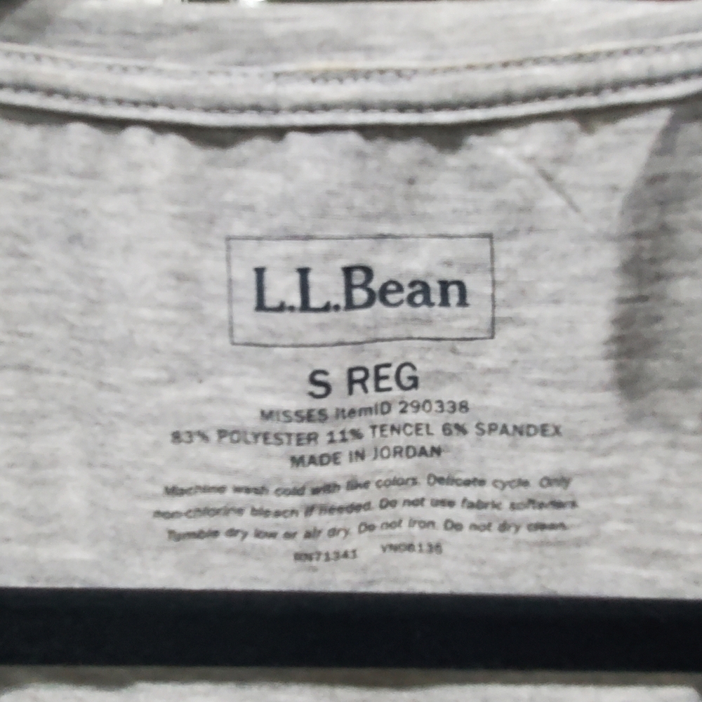 LL BEAN MISSES Tank Top Size S Sporty Classic Tagless Neck L👀K - Picture 4 of 13